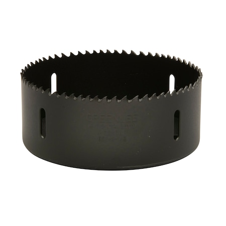 Hole Saw,4-1/2 in. Dia.,Variable Pitch