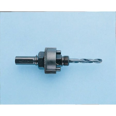 Arbor,Hex,Fits Hole Saw 1-1/4 in to 6 in
