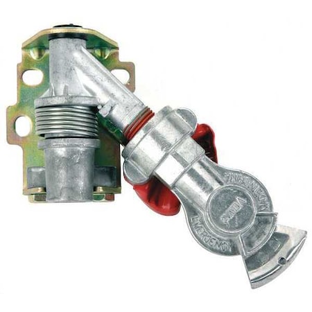 Emergency Gladhand,Swivel,Aluminum