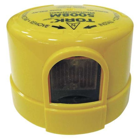 Incandescent Photocontrol, 1,800 W, Yellow