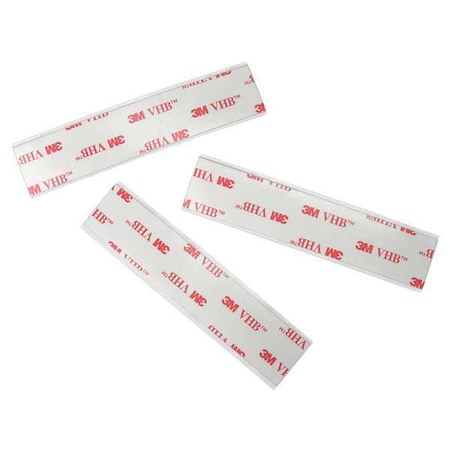 Foam Tape, White, Strip, PK5