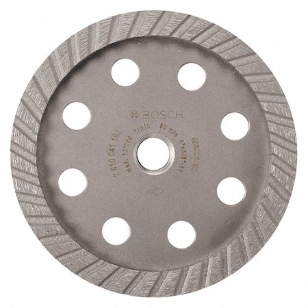 Segment Cup Grinding Wheel,Turbo,5" D
