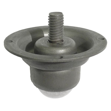 Ball Transfer,Flng/Stud,1In Ball Dia
