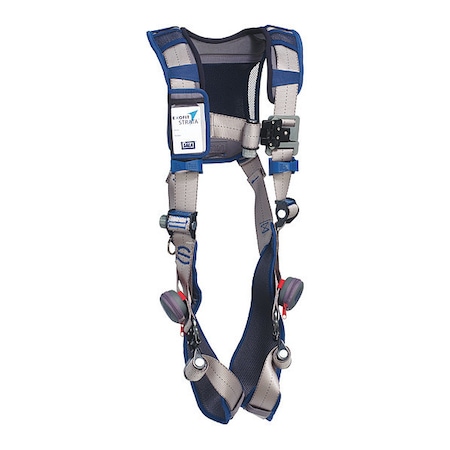 ExoFit STRATA(TM) Full Body Harness, L, 420 lb., Quick-Connect Chest/ Quick-Connect Leg Straps