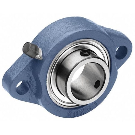 Flange Bearing,2-Bolt,Ball,1" Bore