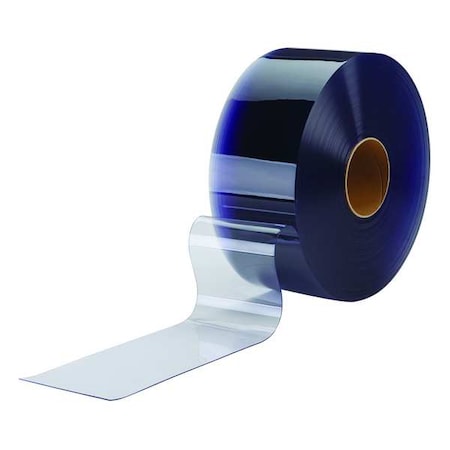 Flexible Bulk Roll, Smooth, 12in, Clear, PVC
