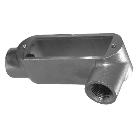 Conduit Outlet Body w/Cover,3/4 In.