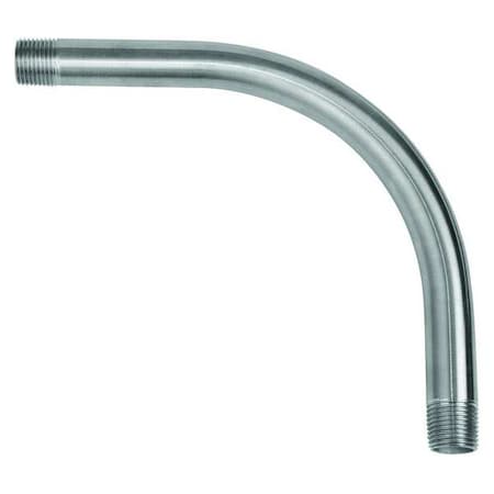 RMC 90 Deg Elbow, 1-1/2 in, Threaded, 304 Stainless Steel, Plain, Silver