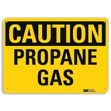 Safety Sign, 10 in Height, 14 in Width, Aluminum, Horizontal Rectangle, English, U4-1608-RA_14X10