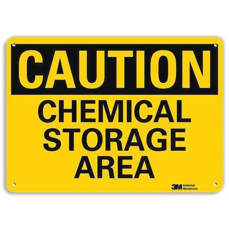 Safety Sign, 10 in Height, 14 in Width, Aluminum, Horizontal Rectangle, English, U4-1114-RA_14X10