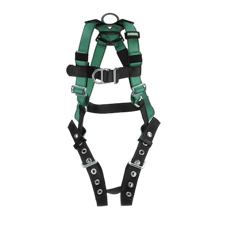 V-FORM Harness, M, 400 lb., Quick-Connect Chest/ Tongue Leg Straps, Back, Chest, Hips D-Ring