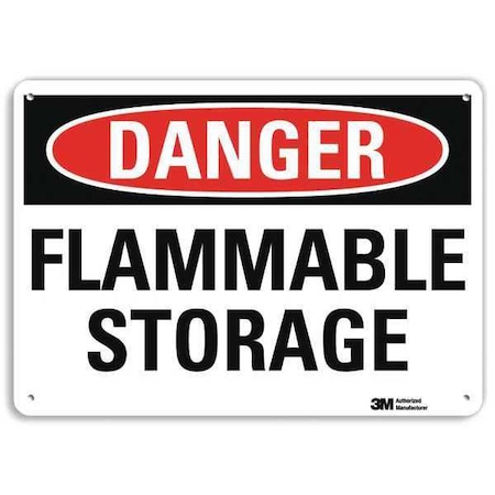 Danger Sign, 10 in H, 14 in W, Vertical Rectangle, English, U3-1508-RA_14X10