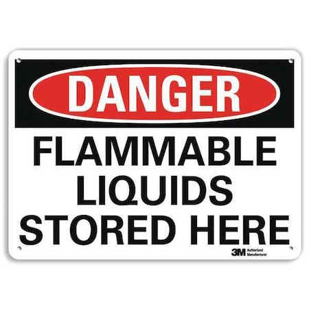 Danger Sign, 10 in H, 14 in W, Vertical Rectangle, English, U3-1490-RA_14X10