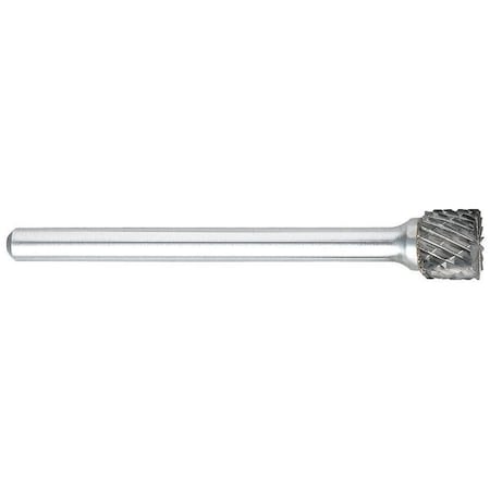 Carbide Bur,End Cut,1/4 in.