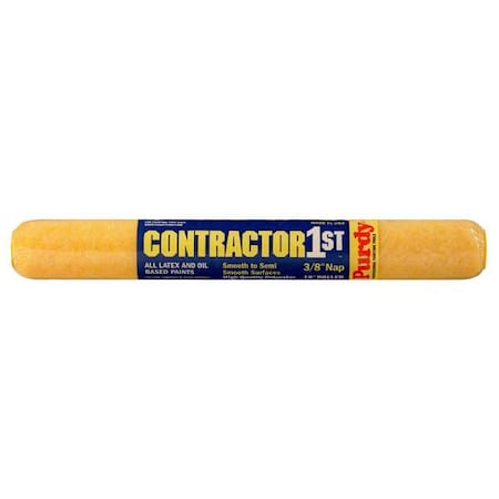 18" Paint Roller Cover, 3/8" Nap, Polyester