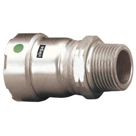 Viega MegaPress adapter, 1/2" x 1/2"