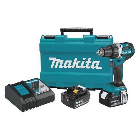 18V LXT Drill Kit, 1/2 in, 18 V DC, Battery Included Cordless Drill