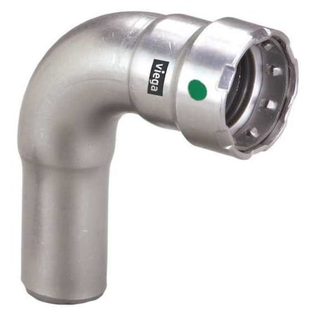 Viega MegaPress 90 street elbow, 3/4" x 3/4"