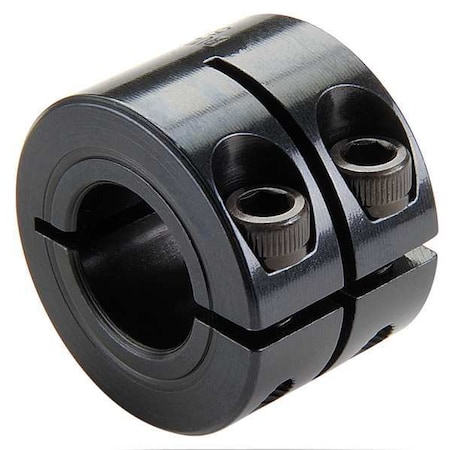 Shaft Collar,Clamp,1Pc,1/4 In,Steel