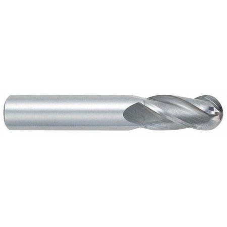 Carbide End Mill,404BN,2.5mm D,8mm Cut L
