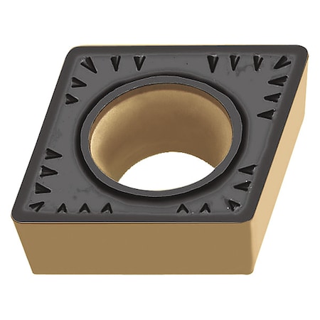Diamond Turning Insert, Diamond, 3, CCMT, 1, Carbide