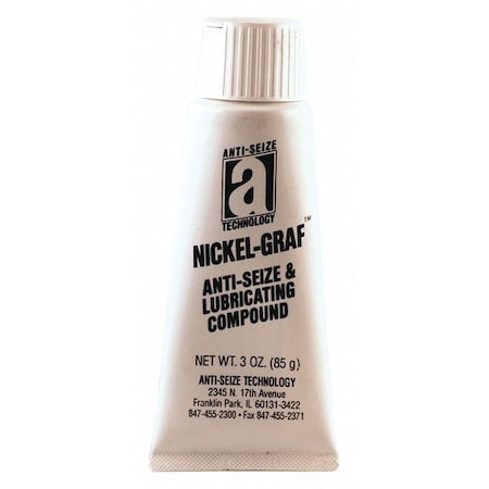 Anti Seize,3 oz,Rust Inhibitor,Tube