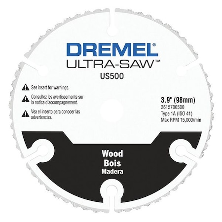 Cutting Wheel,Carbide,4 in. dia.