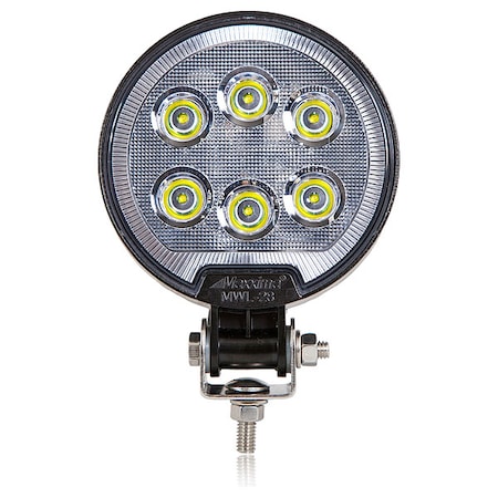 Work Light,Round,Clear Lens,1200 Lumens