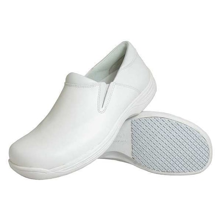 4705, Men's Loafer Shoe, 13 Medium, Leather, 4 in Height, White