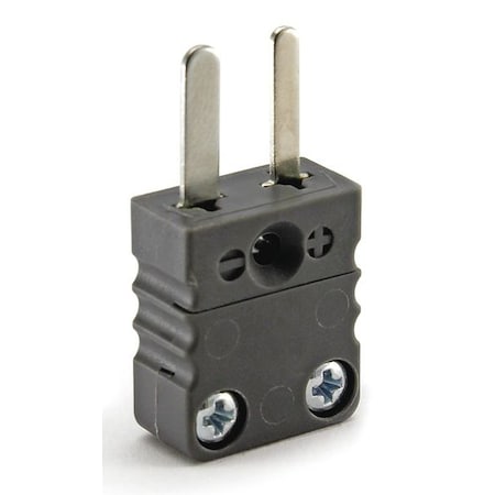 Thermocouple Plug,J,Black,Miniature