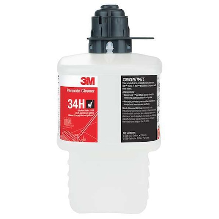 Peroxide Cleaner Concentrate, 2L Bottle, Fragrance Free, Green