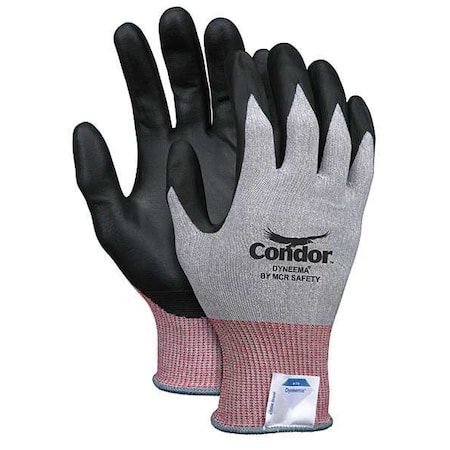 Cut Resistant Coated Gloves, Cut Level 2 ,Nitrile ,Smooth ,2XL 1 PR