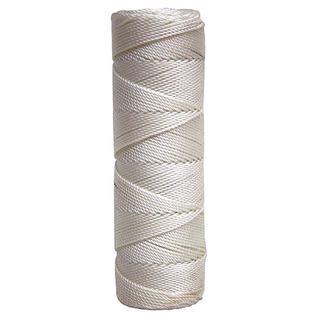 Masons Line, Twisted, Nylon, White, 350 ft.