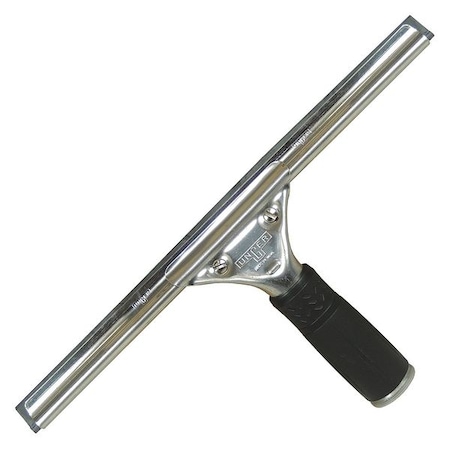 UNGER Silver 18" Stainless Steel Window Squeegee