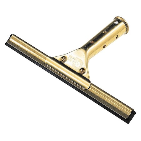 UNGER Gold 12" Brass Window Squeegee
