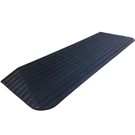 Cable Ramp, 2-1/2 in H, 16-1/2 in L, 43 in W, Rubber