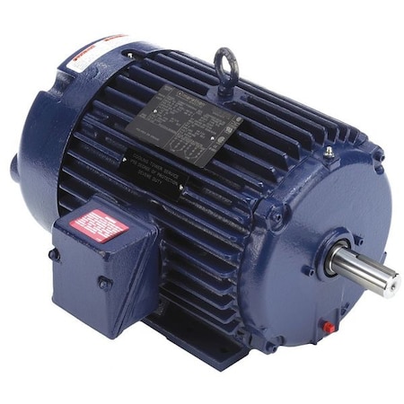 Cooling Tower Motor, Three Phase, 5 HP, 1,755 Nameplate RPM, 230/460V AC, 184T Frame