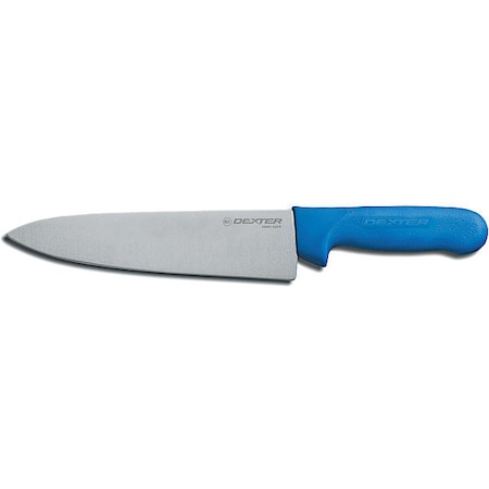 Chef Knife,10" L,SS Blade,Blue