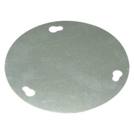 Drain Cover,Silver,24 ga.,Round,6" H