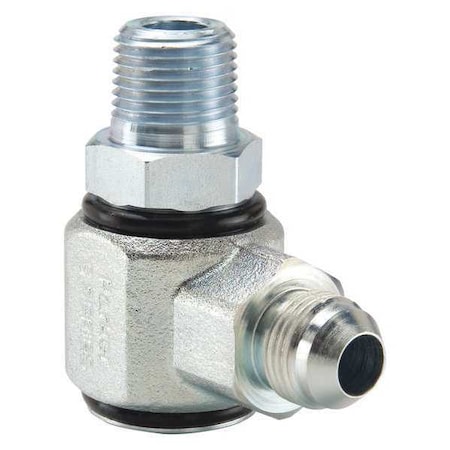 Hydraulic Swivel Fitting,90 deg. Elbow
