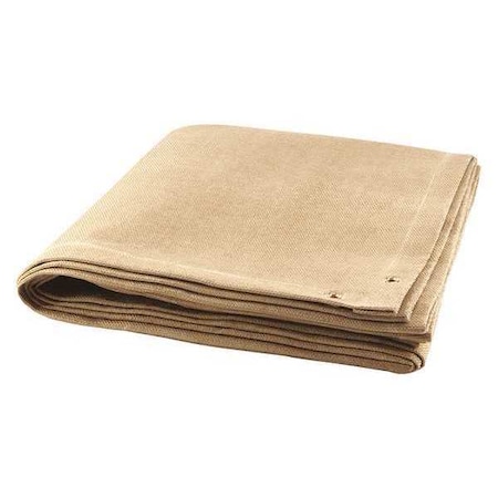Welding Blanket, Fiberglass, 32 oz/sq yd, 1,200 Degrees F Withstand Temp., With Grommet