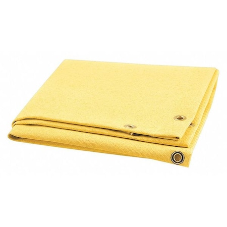 Welding Blanket, Fiberglass, 24 oz/sq yd, 1,000 Degrees F Withstand Temp., With Grommet