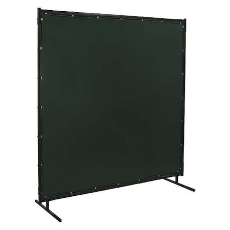 Welding Screen, Transparent Vinyl, 10 ft W., 4 ft H., 13 oz/sq yd, 150 Degrees F Withstand Temp.