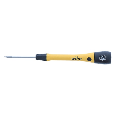 ESDPrecisionScrDrv,Torx,T2,Black,Round