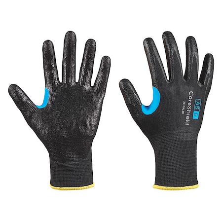 Cut-Resistant Gloves, Cut Level A5 ,Dipped ,Nitrile ,Smooth ,11 1 PR