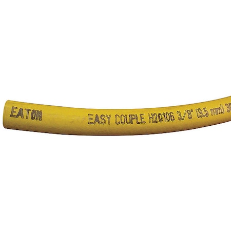Easy Couple Hose,1/2" I.D.,250 ft L,Yllw