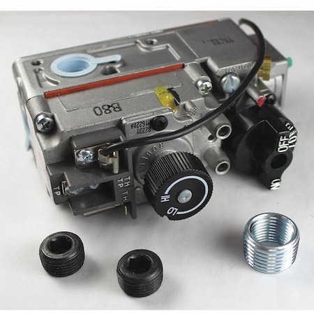Gas Valve, 1/2", Hi-Low, Natural Gas