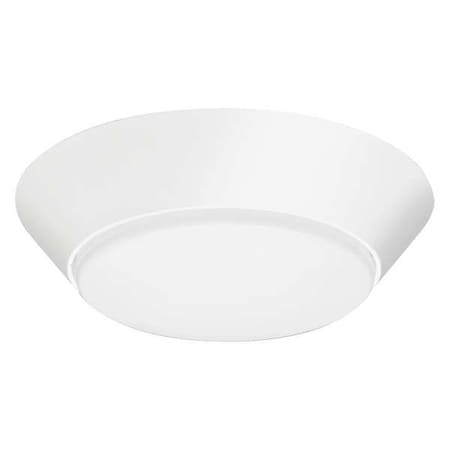 LED Flush Mount, 13in, Rnd, White, 4000K