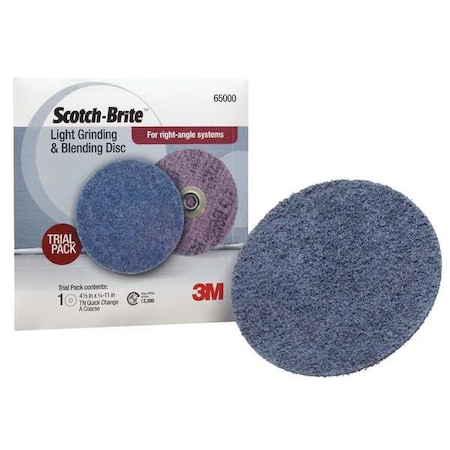 Ceramic Grain Disc,4-1/2 in.,Coarse,TN