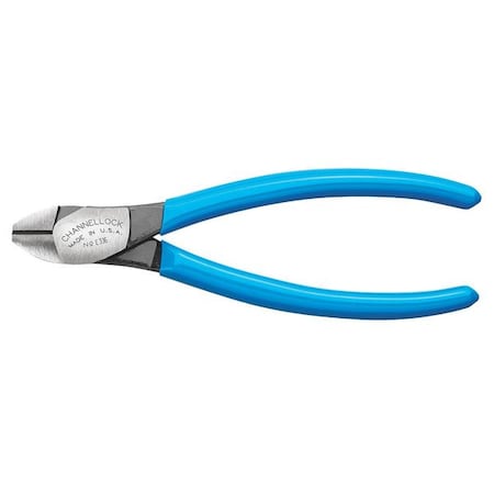 6" Diagonal Cutters, Flush Cut, Ergonomic